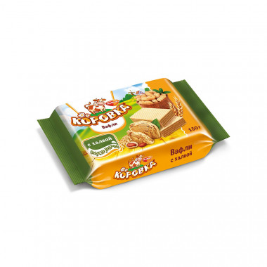 Wafers Korovka with Cocoa Chocolate Filling