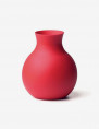 Vaso pendente anulare Candy Rhombus Rosso