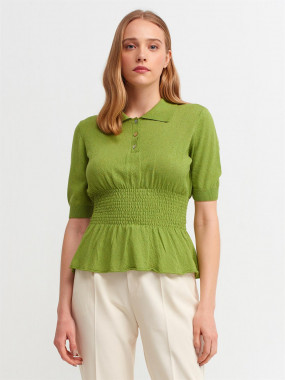Green fashionable top with...