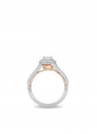 Luxury Diamond Silver Ring